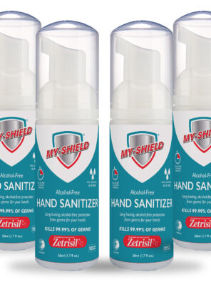 My-shield Hand Sanitizer Foam 1.7 fl. oz (4 Pack)